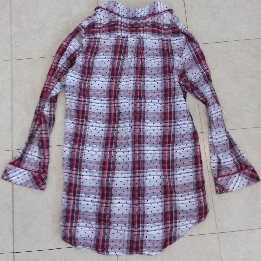 Victoria's secret pajama pj set long sleeve shirt & pants set bundle medium - Picture 3 of 6